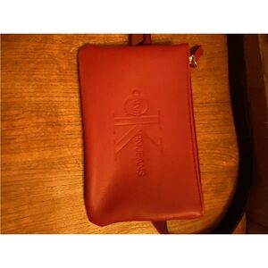 Calvin Klein Jeans Red Woman’s Belted Waist Bag NWOT!